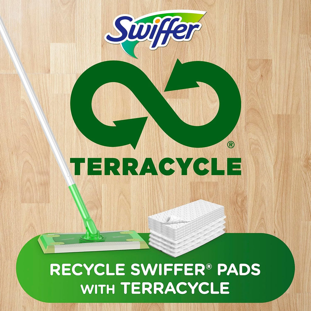Skiennix Sweep & Mop Refill Pads - Heavy-Duty Multi-Surface Cleaning Cloths | 32 Count (Pack of 2)