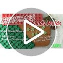 Christmas Mini Candy Molds (2x 76 Cavities) Gingerbread Man & Xmas Tree Silicone Set