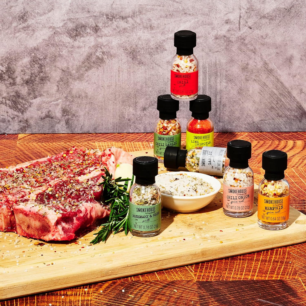 Smokehouse by Thoughtfully Ultimate Grilling Spice Set - 20 Flavorful Seasonings for Perfect BBQ