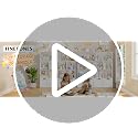 Kids Toy Storage Organizer with 7 Cubes and Mobile Rolling Drawers