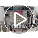 Drink Katy's Xtra Large Commercial Coffee Filters 12.5x4.5 for BUNN & Fetco