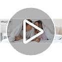 HYLEORY Queen Comforter - All Season Down Alternative Duvet Insert, Dark Grey