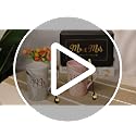 Linkax 2pcs Wedding Gift Set for Couples - Mr. & Mrs. 13.19 Oz Coffee Mugs, Engagement & Anniversary Gift