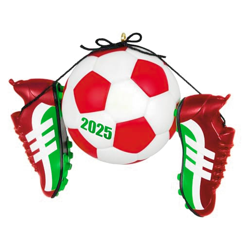 Hallmark Keepsake Soccer Star 2025 Ornament — Gifts for Sports Fans
