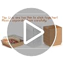 Brown 20 Pack Charcuterie Boxes with Clear Lids - Disposable Food Containers for Cakes, Desserts, Parties & Weddings