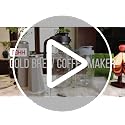 64 oz Cold Brew Coffee Maker - Glass Mason Jar Pitcher with Filter