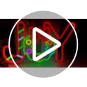 CinsYarn Joy Neon Sign Christmas LED Light Dimmable Wall Decor USB Powered
