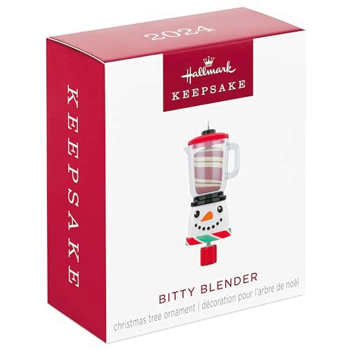 Hallmark Keepsake Bitty Blender 2024 Mini Christmas Ornament