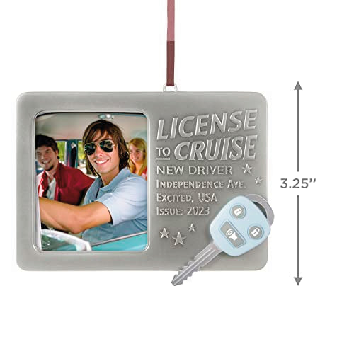 Hallmark Keepsake Christmas Ornament 2023 - New Driver License Photo Frame