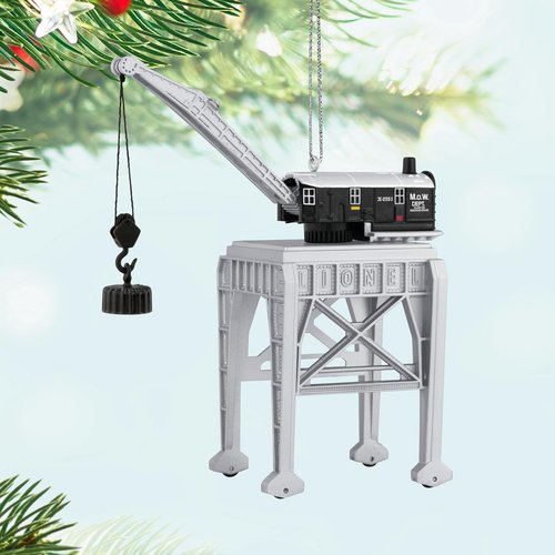 Hallmark Keepsake Christmas Ornament - Lionel M.O.W. Gantry Crane | Perfect Gift for Train Enthusiasts