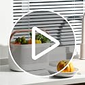 Portable Plastic Shower Caddy Basket with Handle - Yellow Storage Organizer