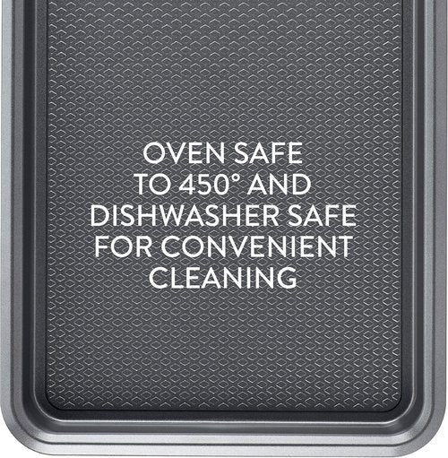 Ayesha Curry Nonstick Bakeware Set - 6-Piece Silver Set with Bread Pan, Cookie Sheet & Cake Pans