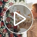 Black Glitter Snowflake Ornaments 40pcs Halloween Christmas Hanging Decorations