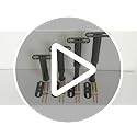 6-Piece Adjustable Bed Support Legs, 7.08-12.5 Inch Steel Center Bed Frame Legs