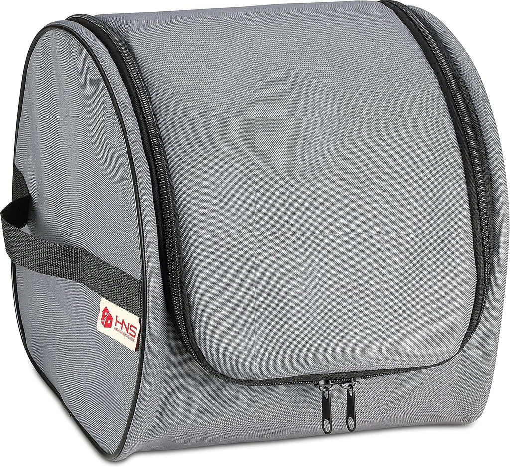 Premium Christmas Light Storage Bag - Heavy-Duty 600D Tear-Proof Material, 375 Ft Capacity - Grey with PVC Lining