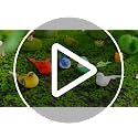 5-Piece Artificial Parrot Ornaments with Clips, 4.7-Inch Realistic Birds