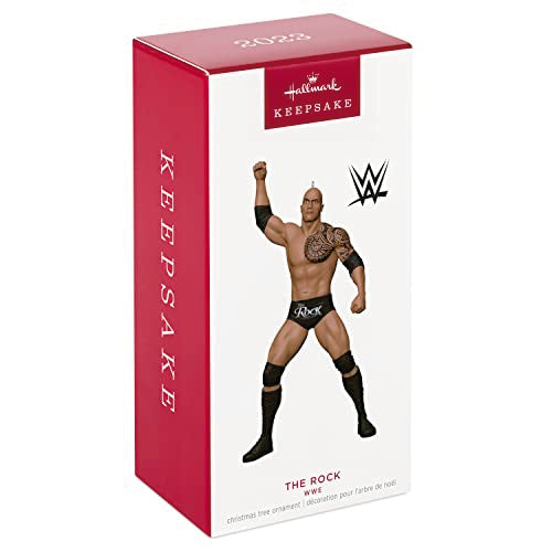 Hallmark Keepsake 2023 WWE The Rock Christmas Ornament, Wrestling Gift