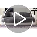 Velvet Sectional Sofa Cover - Non-Slip Washable Furniture Protector