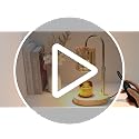 Adjustable Candle Warmer Lamp with Timer & Dimmer for Home Fragrance