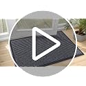 Heavy-Duty Waterproof Front Door Mat – Non-Slip Entryway Floor Mat, 29.5x17