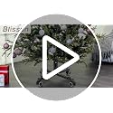 Rolling Christmas Tree Stand Base with Wheels for Artificial Trees up to 7.5 FT