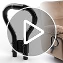 Metal Recliner Handle Extender - Ergonomic Lever Extension for Easy Lifting