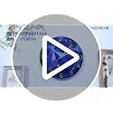 Peacoblue Christmas Wall Clock 12 inch Battery Operated – Frameless Silent Non-Ticking