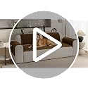 Non-Slip Dog Couch Cover - Soft Washable Sofa Protector (27.6"x70.9")