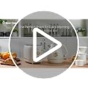 Retro Electric Kettle 1.7L Stainless Steel with Temperature Dial, Pearl White