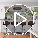 Waterproof Bar Stool Covers Set of 2 - Round Slipcovers for 12-15 Inch Chairs