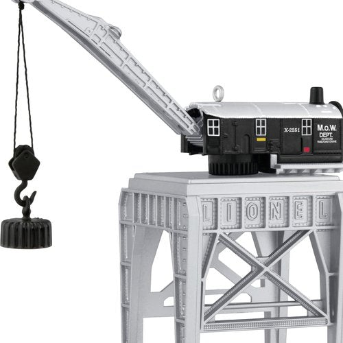 Hallmark Keepsake Christmas Ornament - Lionel M.O.W. Gantry Crane | Perfect Gift for Train Enthusiasts