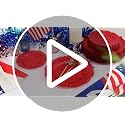 60Pcs Clear & Red Plastic Plates – U-QE Disposable Party Plates (Red Variant)