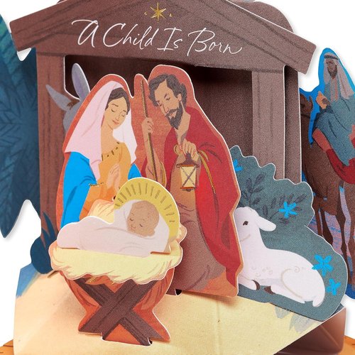 American Greetings Magic Moments Christmas Ornament - Religious Manger Decoration for Holiday Cheer