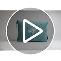 3 in 1 Travel Blanket and Inflatable Pillow Set - Compact & Soft