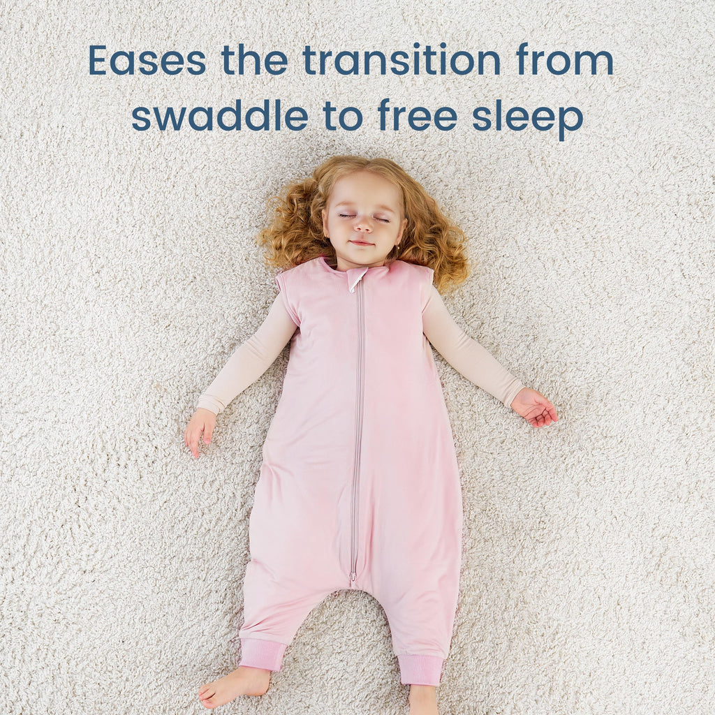 TOTBASIC Toddler Sleep Sack with Feet, 1.0 TOG, Soft Baby Sleeping Bag with Legs, Baby Wearable Blankets for Walkers Boys Girls, 15-24 Months(Midnight)