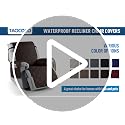 100% Waterproof Recliner Chair Cover - Non-Slip Protector with Pocket (23.6")