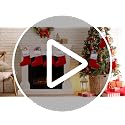 Shojoy 36 Pack Red Felt Christmas Stockings 18" Xmas Fireplace Hanging Decor