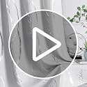 Navy Blue Blackout Curtains Set, 84-Inch Length, Energy Efficient