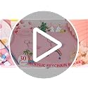 Clear Round Acrylic Ornament Blanks with Hole - 4 Inch (30 Pack) for DIY Crafts