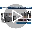 Waterproof Recliner Couch Cover for 3 Seater - Dark Gray
