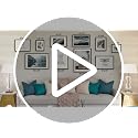 18x24 Poster Frames Set of 2 - Black Wall Gallery Picture Frame with Mat