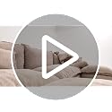 108-Inch U-Shaped Modular Cloud Sofa with Ottoman, Linen Beige