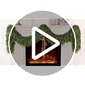 YXZZWL 6FT Artificial Cedar Garland for Fireplace & Home Decor, Lush Holiday Wreath