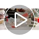 Maxcheck 40-Pack Christmas Disposable Bread Loaf Pans with Lids & Decorations