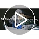 GRANNY SAYS Gray Bathroom Rug 20" x 30", Non-Slip Microfiber Bath Mat