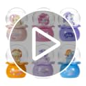 Collectible Pony Crystal Ball Blind Box - 5.3-Inch Glitter Snow Globe