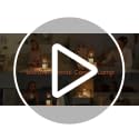 Dimmable Candle Warmer Lamp with Timer - Vintage Amber Glass