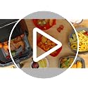 Square Silicone Air Fryer Liners - 9-Inch Reusable Non-Stick Basket Pot