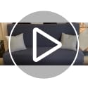 Water Repellent Futon Cover - High Stretch Jacquard Sofa Protector