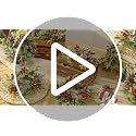 4-Pack Mini Christmas Candle Ring Wreaths with Berries & Pinecones